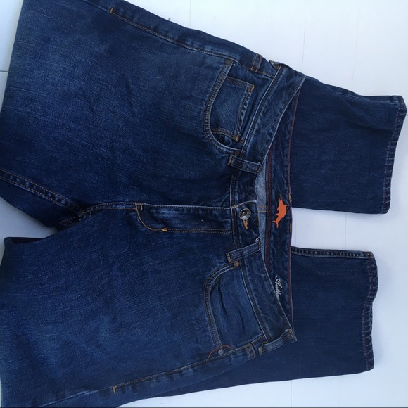 Tommy Bahama Men 34 Straight Leg Jeans - Picture 2 of 6